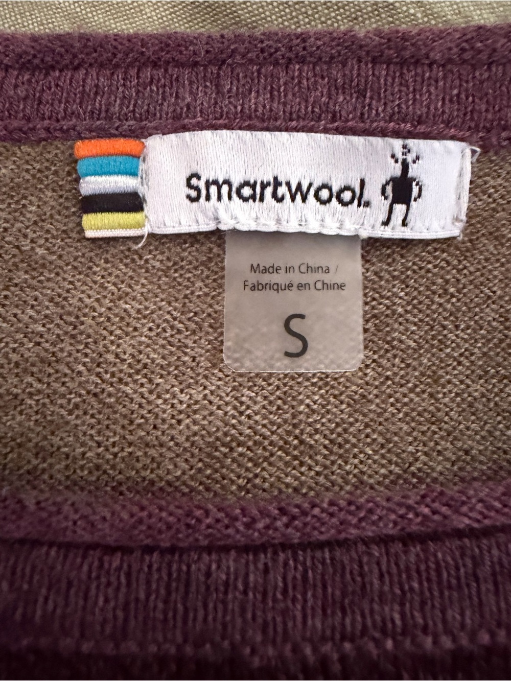 Smartwool Cozy Two-Tone Colorblock Sweater - Picture 2 of 3